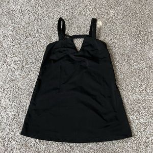 Black cocktail dress